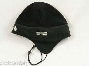 The North Face Windstopper High Point Hat Beanie BLACK Mens L  