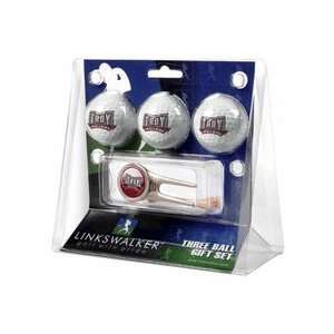  Troy State Trojans 3 Golf Ball Gift Pack with Cap Tool 