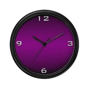 Deep Purple Purple Wall Clock by 