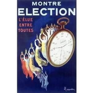     Montre Election Poster Giclee on acid free paper