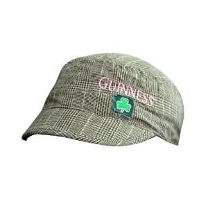  Guinness Logo Cadet Cap   Plaid