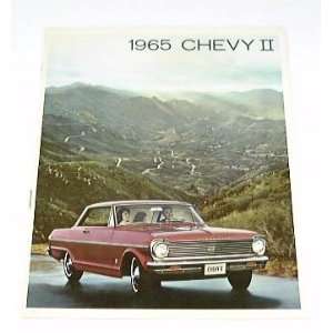  1965 65 Chevrolet CHEVY II BROCHURE 100 Nova Sport 