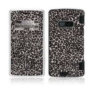  Grey Leopard Decorative Skin Cover Decal Sticker for LG enV2 