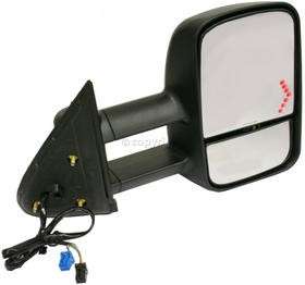 CHEVY GMC TRUCK TOWING MIRRORS PAIR POWER WITH GLASS TURN SIGNAL HEAT 