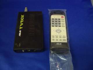 ASUS TVBOX TUNER SVIDEO IN/OUT WORKING OPEN BOX  