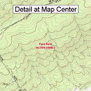   Map   Paint Bank, West Virginia (Folded/Waterproof)