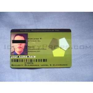  Tricell ID Card Resident Evil 5 Biohazard Fully 
