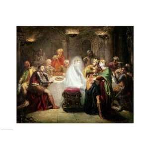   The Ghost of Banquo 24.00 x 18.00 Poster Print