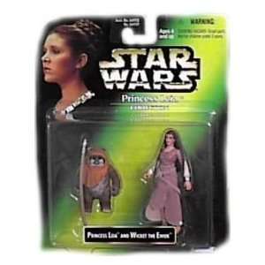   Collection Princess Leia and Wicket the Ewoks Action Figure By Kenner
