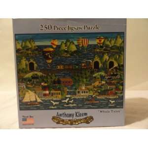   Anthony Kleem 250 Piece Jigsaw Puzzle   Whale Tales 