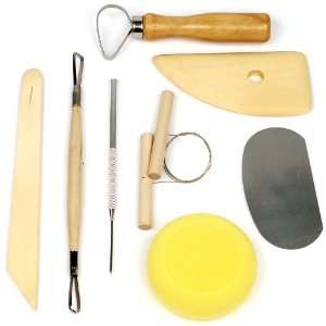  8 Piece Pottery & Clay Modelling Tool Sculpture Set