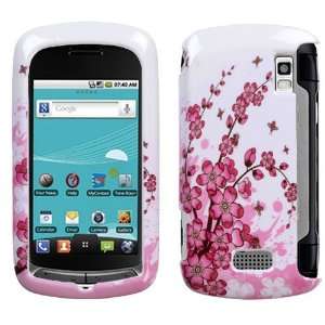  Spring Flowers Protector Case for LG Genesis US760 Cell Phones 
