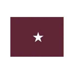  3 ft. x 4 ft. US Army Medical 1 Star General Flag Display 