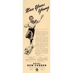  1939 Ad Hotel New Yorker Worlds Fair Grounds Sugarman 