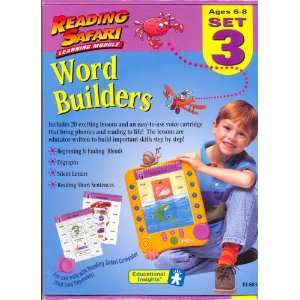  Reading Safari Word Builders Set 3 Toys & Games