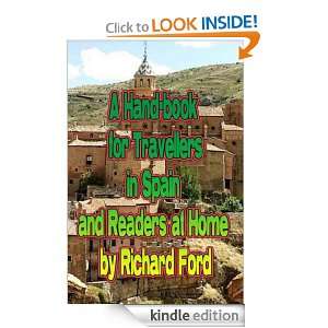 Hand book for Travellers in Spain and Readers at Home Richard Ford 