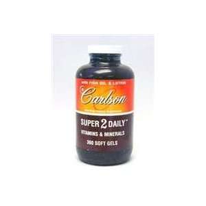  Carlson Labs   Super 2 Daily   120 gels Health & Personal 