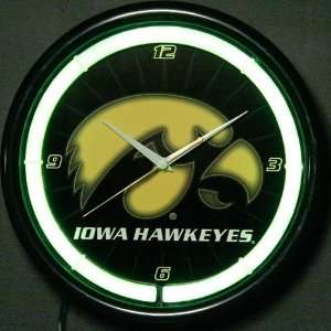  Iowa Hawkeyes Plasma Wall Clock
