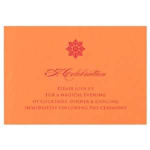  Festival Reception Card by BRIDES Magazine and 
