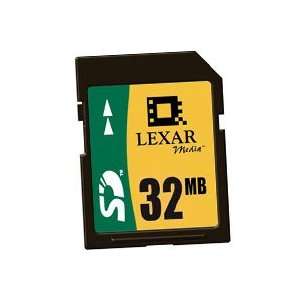  Lexar 32MB SD Card (KDFSD32BBC) Electronics