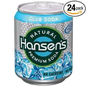 Hansen Beverage Club Soda, 8 Ounce Cans Grocery & Gourmet Food