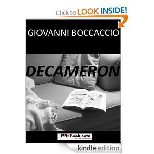 Decameron (Italian Edition) Giovanni Boccaccio  Kindle 