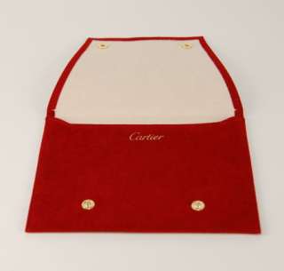CARTIER WATCH/JEWELRY LEATHER/SUEDE POUCH BRAND NEW  