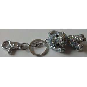  Clifford The Smartest Dog Filled with Crystals Key Chain 