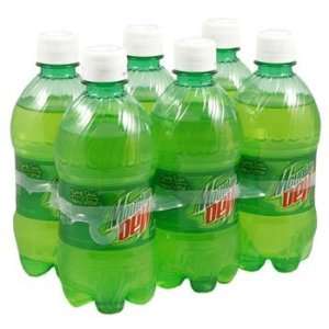 Mountain Dew Soda 6 Pack deposit included 6 pk  16 oz (Pack of 2 