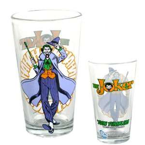  Joker Toon Tumbler Pint Glass 