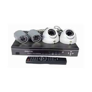  Base Model 4 Channel Complete Video Recording System 