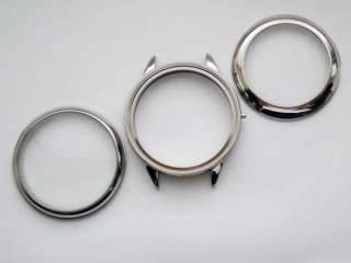 Big ca. 50 mm New Stainless Steel Case 4 different size  