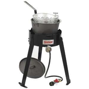 Bayou Classic® 22 Fish Cooker with Cast Iron Pot and Lid  