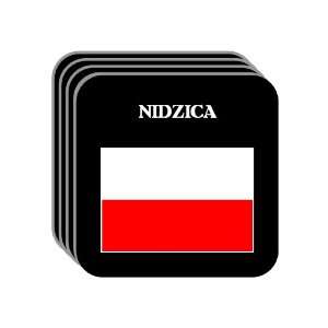  Poland   NIDZICA Set of 4 Mini Mousepad Coasters 