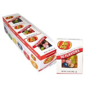 Jelly Belly 20 Assorted Flavor Box (Pack of 48)  Grocery 