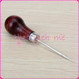 Steel Stitching Sewing Awl Needle 4 inch Leather craft  