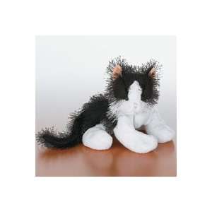  2007 Webkinz Plush Black & White Cat Kitten 8 #HM016 