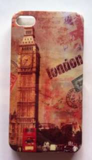 2pcs PARIS La Tour Eiffel+LONDON Big Ben Hard Back Cases for iPhone 4 