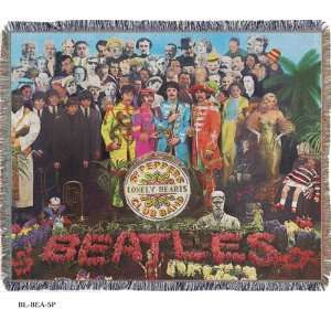  The Beatles Sgt Peppers Woven Throw (TP148) Everything 