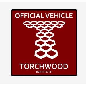  Torchwood official vehicle Vinyl Decal 4 x 4 Everything 