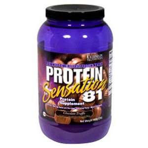  Protein Sensation 81   Chocolate Truffle   2 lb Container 