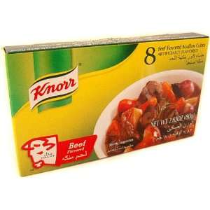Knorr Beef Flavored Bouillon Cubes   8 cubes  Grocery 
