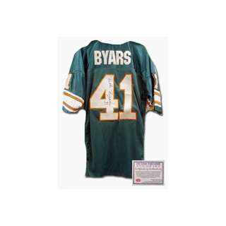  Keith Byars Miami Dolphins Autographed Authentic Style NFL 