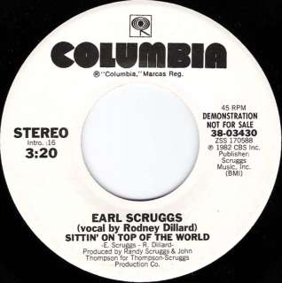 Earl Scruggs   Sittin on Top of the World promo on Columbia 