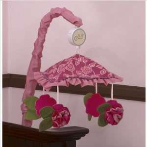 COCALO BABY ORCHID GRACE FLORAL MUSICAL MOBILE FLOWERS  