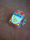 VINTAGE, ALL TIN VW FIRECHIEF CAR WIND UP