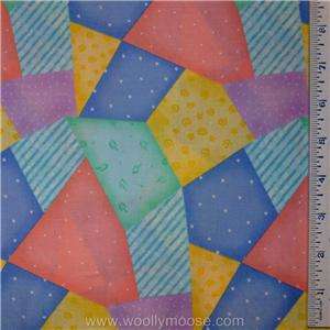 HALF YARD Springs Global BABY LOVE Patch NURSERY Quilt Fabric 1/2 YARD 