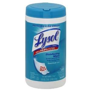  Lysol 4 in 1 Disinfecting Wipes Spring Waterfall 80 ct 