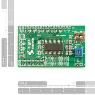 240128 Graphic LCD Blue Backlight Module & Demo Board  