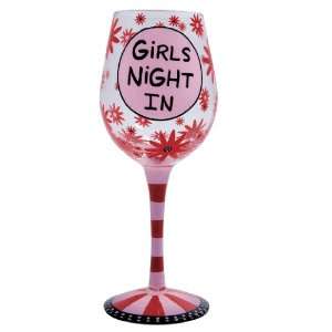  Our Name Is Mud by Lorrie Veasey Girls Night in Wine Glass 